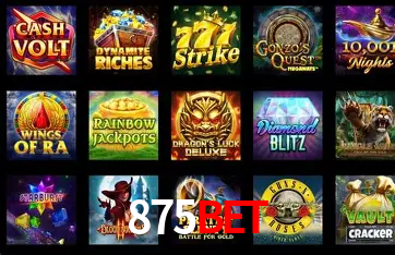 Descubra o Mundo do Cassino Online com 875bet